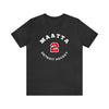 Maatta 2 Detroit Hockey Number Arch Design Unisex T-Shirt