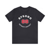 Sprong 88 Detroit Hockey Number Arch Design Unisex T-Shirt
