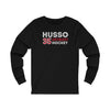 Husso 35 Detroit Hockey Grafitti Wall Design Unisex Jersey Long Sleeve Shirt