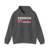 Perron 57 Detroit Hockey Grafitti Wall Design Unisex Hooded Sweatshirt