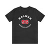 Walman 96 Detroit Hockey Number Arch Design Unisex T-Shirt