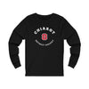 Chiarot 8 Detroit Hockey Number Arch Design Unisex Jersey Long Sleeve Shirt