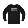 Kasper 92 Detroit Hockey Grafitti Wall Design Unisex Jersey Long Sleeve Shirt