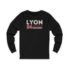 Lyon 34 Detroit Hockey Grafitti Wall Design Unisex Jersey Long Sleeve Shirt