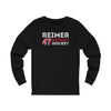 Reimer 47 Detroit Hockey Grafitti Wall Design Unisex Jersey Long Sleeve Shirt