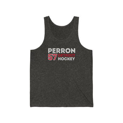 Perron 57 Detroit Hockey Grafitti Wall Design Unisex Jersey Tank Top