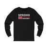 Sprong 88 Detroit Hockey Grafitti Wall Design Unisex Jersey Long Sleeve Shirt