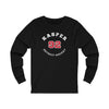 Kasper 92 Detroit Hockey Number Arch Design Unisex Jersey Long Sleeve Shirt