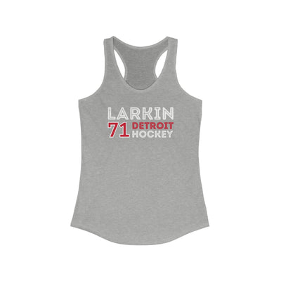 Larkin 71 Detroit Hockey Grafitti Wall Design Women's Ideal Racerback Tank Top