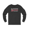 Raymond 23 Detroit Hockey Grafitti Wall Design Unisex Jersey Long Sleeve Shirt