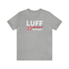 Luff 22 Detroit Hockey Grafitti Wall Design Unisex T-Shirt