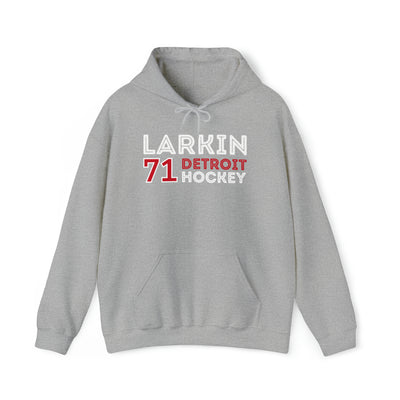 Larkin 71 Detroit Hockey Grafitti Wall Design Unisex Hooded Sweatshirt