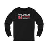 Walman 96 Detroit Hockey Grafitti Wall Design Unisex Jersey Long Sleeve Shirt