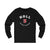 Holl 3 Detroit Hockey Number Arch Design Unisex Jersey Long Sleeve Shirt