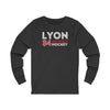 Lyon 34 Detroit Hockey Grafitti Wall Design Unisex Jersey Long Sleeve Shirt