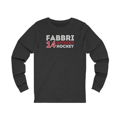 Fabbri 14 Detroit Hockey Grafitti Wall Design Unisex Jersey Long Sleeve Shirt