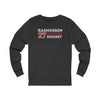 Rasmussen 27 Detroit Hockey Grafitti Wall Design Unisex Jersey Long Sleeve Shirt