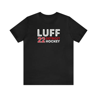 Luff 22 Detroit Hockey Grafitti Wall Design Unisex T-Shirt