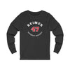 Reimer 47 Detroit Hockey Number Arch Design Unisex Jersey Long Sleeve Shirt