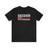 Seider 53 Detroit Hockey Grafitti Wall Design Unisex T-Shirt