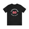 Lindstrom 28 Detroit Hockey Number Arch Design Unisex T-Shirt