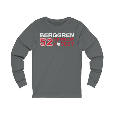 Berggren 52 Detroit Hockey Unisex Jersey Long Sleeve Shirt