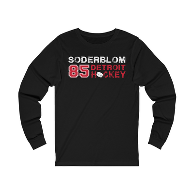 Soderblom 85 Detroit Hockey Unisex Jersey Long Sleeve Shirt