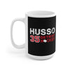 Husso 35 Detroit Hockey Ceramic Coffee Mug In Black, 15oz