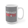 Bertuzzi 59 Detroit Hockey Ceramic Coffee Mug In Gray, 15oz