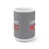Chiarot 8 Detroit Hockey Ceramic Coffee Mug In Gray, 15oz