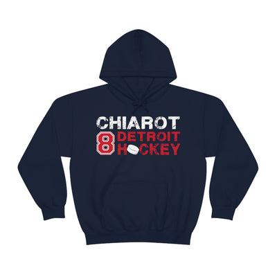 Chiarot 8 Detroit Hockey Unisex Hooded Sweatshirt