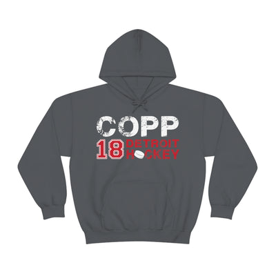 Copp 18 Detroit Hockey Unisex Hooded Sweatshirt