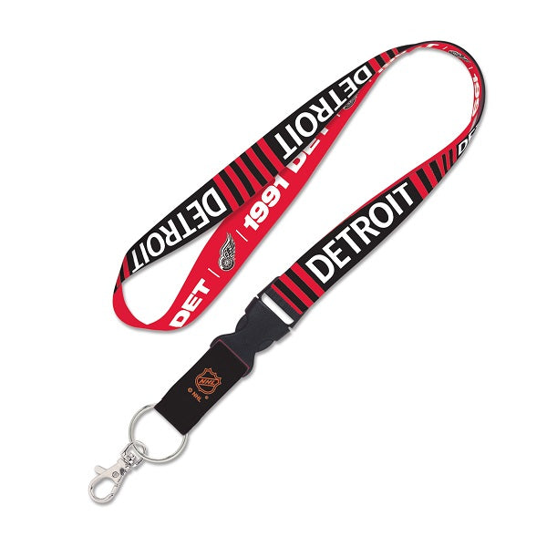 Detroit Red Wings Special Edition Lanyard With Detachable Buckle