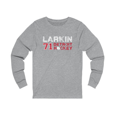 Larkin 71 Detroit Hockey Unisex Jersey Long Sleeve Shirt