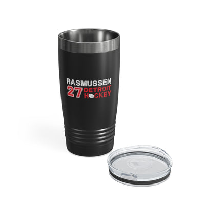 Rasmussen 27 Detroit Hockey Ringneck Tumbler, 20 oz