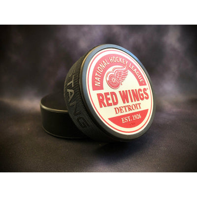 Detroit Red Wings Hockey Puck