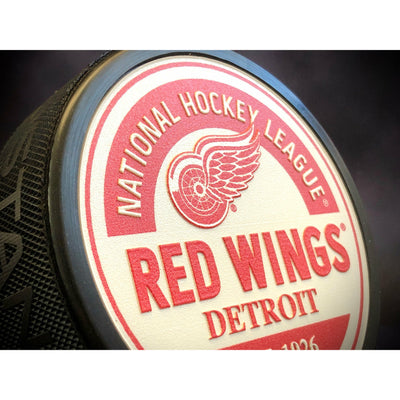 Detroit Red Wings Hockey Puck