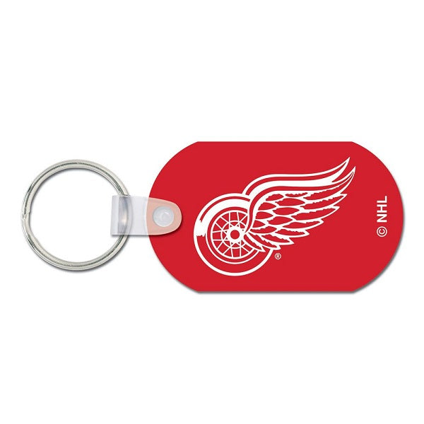 Detroit Red Wings Aluminum Metal Keychain
