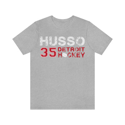 Husso 35 Detroit Hockey Unisex Jersey Tee