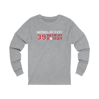 Nedeljkovic 39 Detroit Hockey Unisex Jersey Long Sleeve Shirt