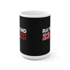 Raymond 23 Detroit Hockey Ceramic Coffee Mug In Black, 15oz