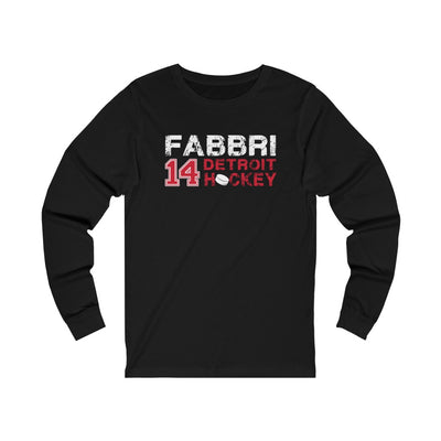 Fabbri 14 Detroit Hockey Unisex Jersey Long Sleeve Shirt