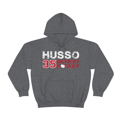 Husso 35 Detroit Hockey Unisex Hooded Sweatshirt