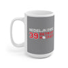Nedeljkovic 39 Detroit Hockey Ceramic Coffee Mug In Gray, 15oz