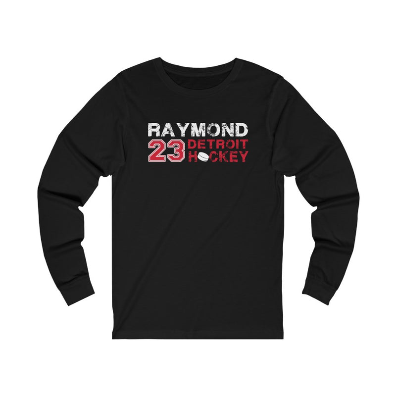 Raymond 23 Detroit Hockey Unisex Jersey Long Sleeve Shirt