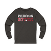 Perron 57 Detroit Hockey Unisex Jersey Long Sleeve Shirt