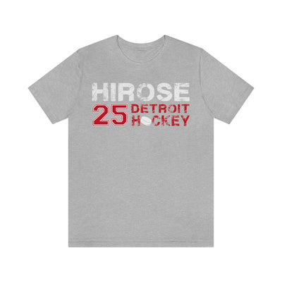 Hirose 25 Detroit Hockey Unisex Jersey Tee