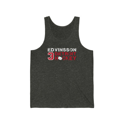 Edvinsson 3 Detroit Hockey Unisex Jersey Tank Top